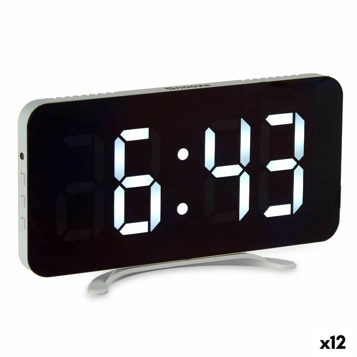 Digital bordsklocka Gift Decor Vit (12 antal)