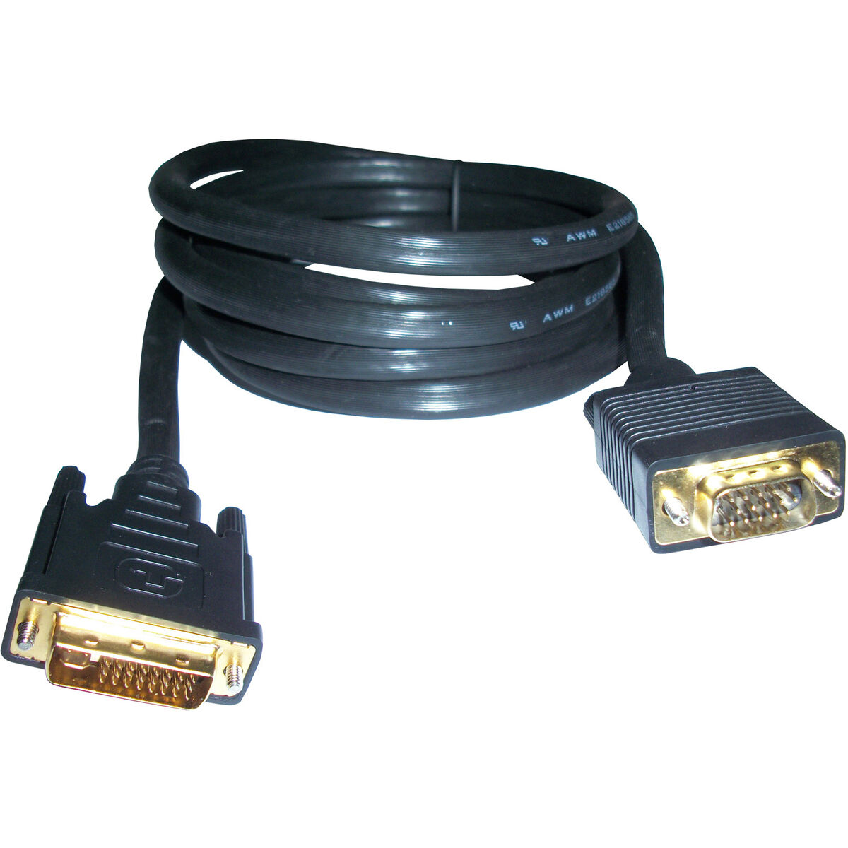 DVI till VGA Adapter 3GO 2m DVI/VGA Svart 2 m
