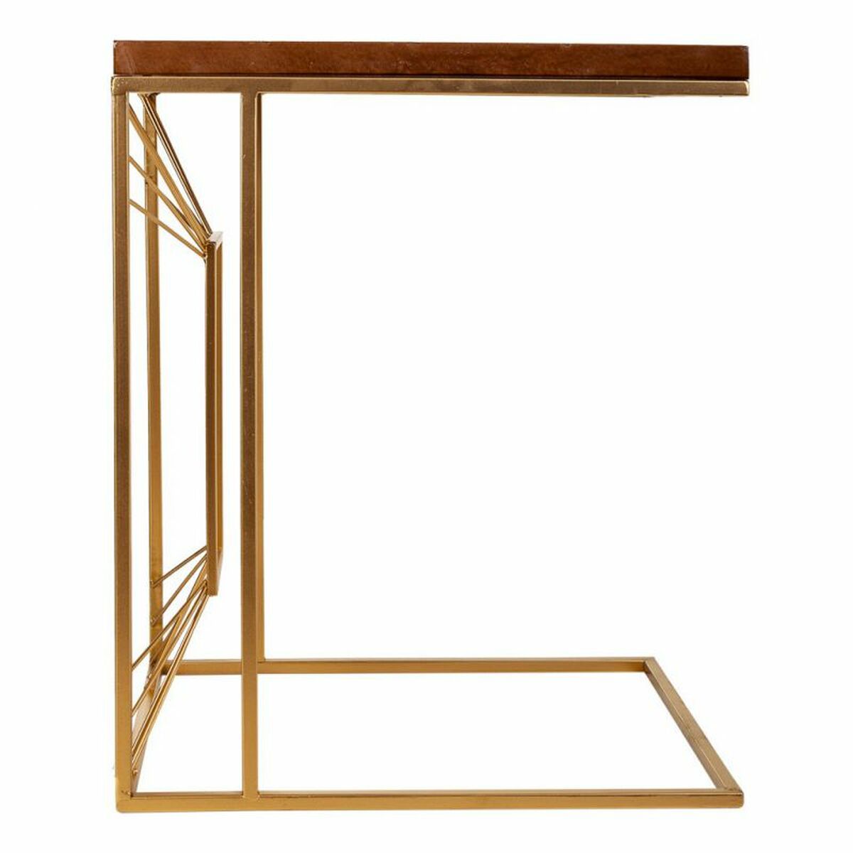 Hörnbord Alexandra House Living Guld Naturell 35 x 55 x 45 cm - 4