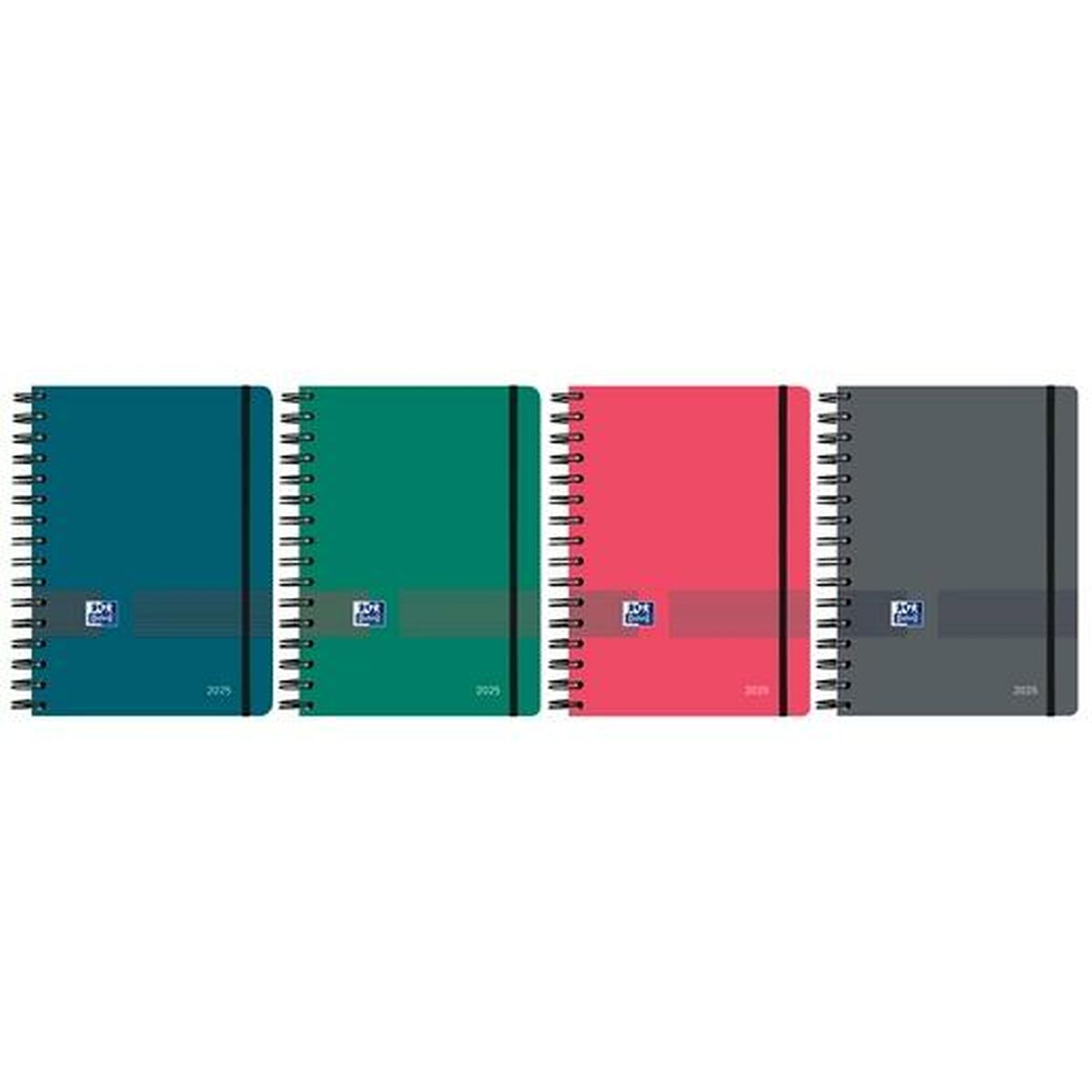 Dagbok Oxford OXF&YOU A5 15 x 21 cm 2025 (5 antal) - 2
