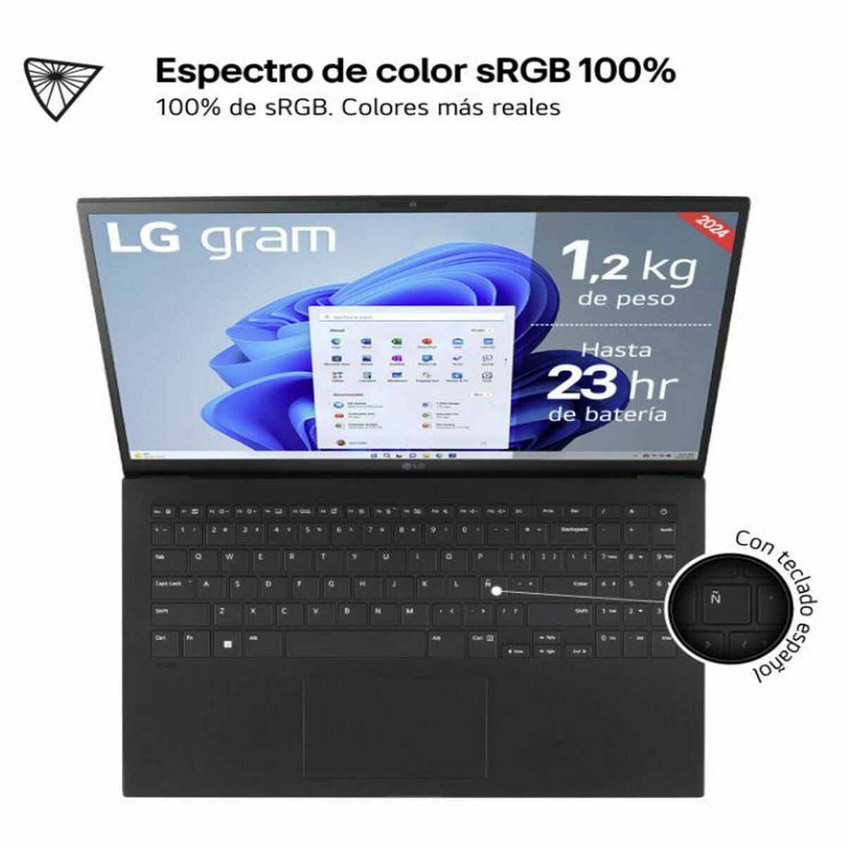 Bärbar dator LG 15Z90S – G.AA55B 15,6" 512 GB SSD 16 GB RAM