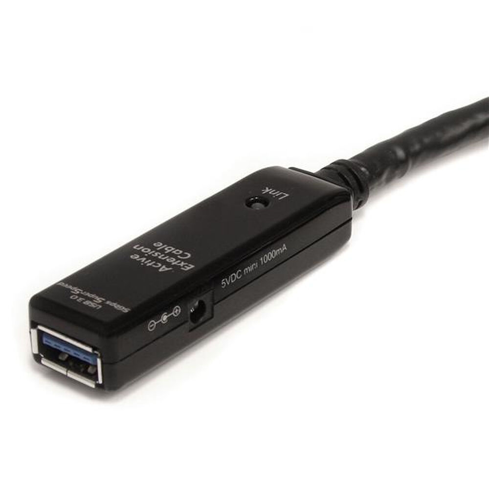 USB-kabel Startech USB3AAEXT5M          USB A Svart - 3