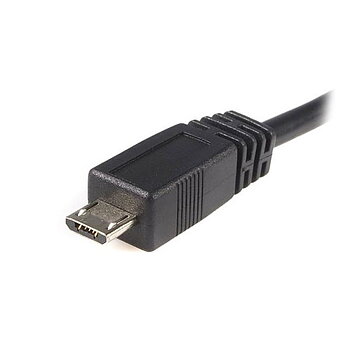 USB-kabel till mikro-USB Startech UUSBHAUB2M           USB A Micro USB B Svart