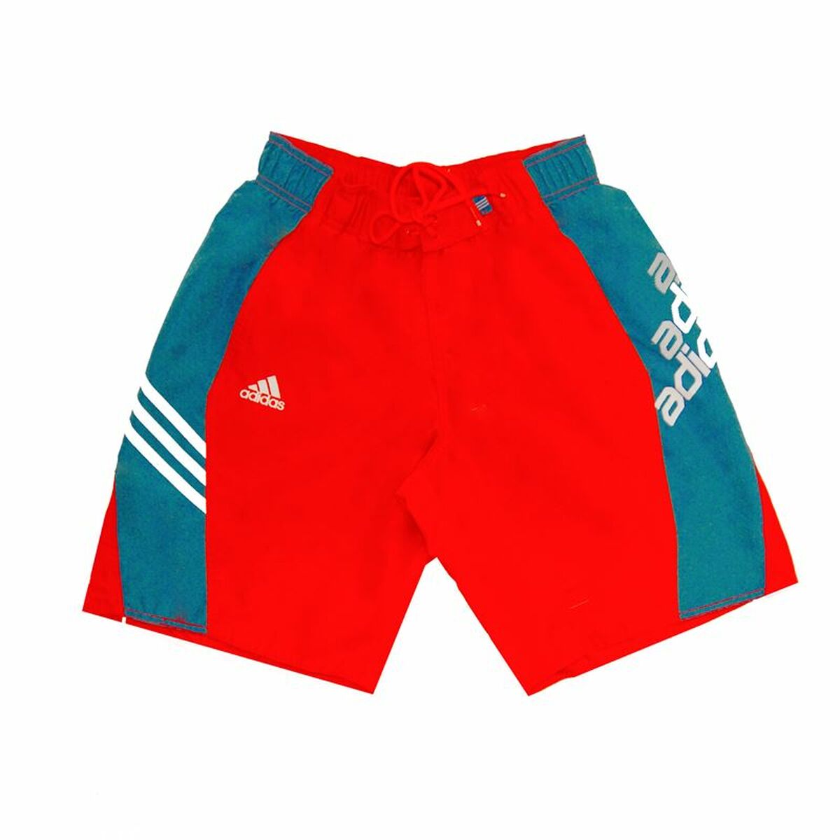 Byxor för vuxna Adidas Sportswear Blå Röd Män - 4