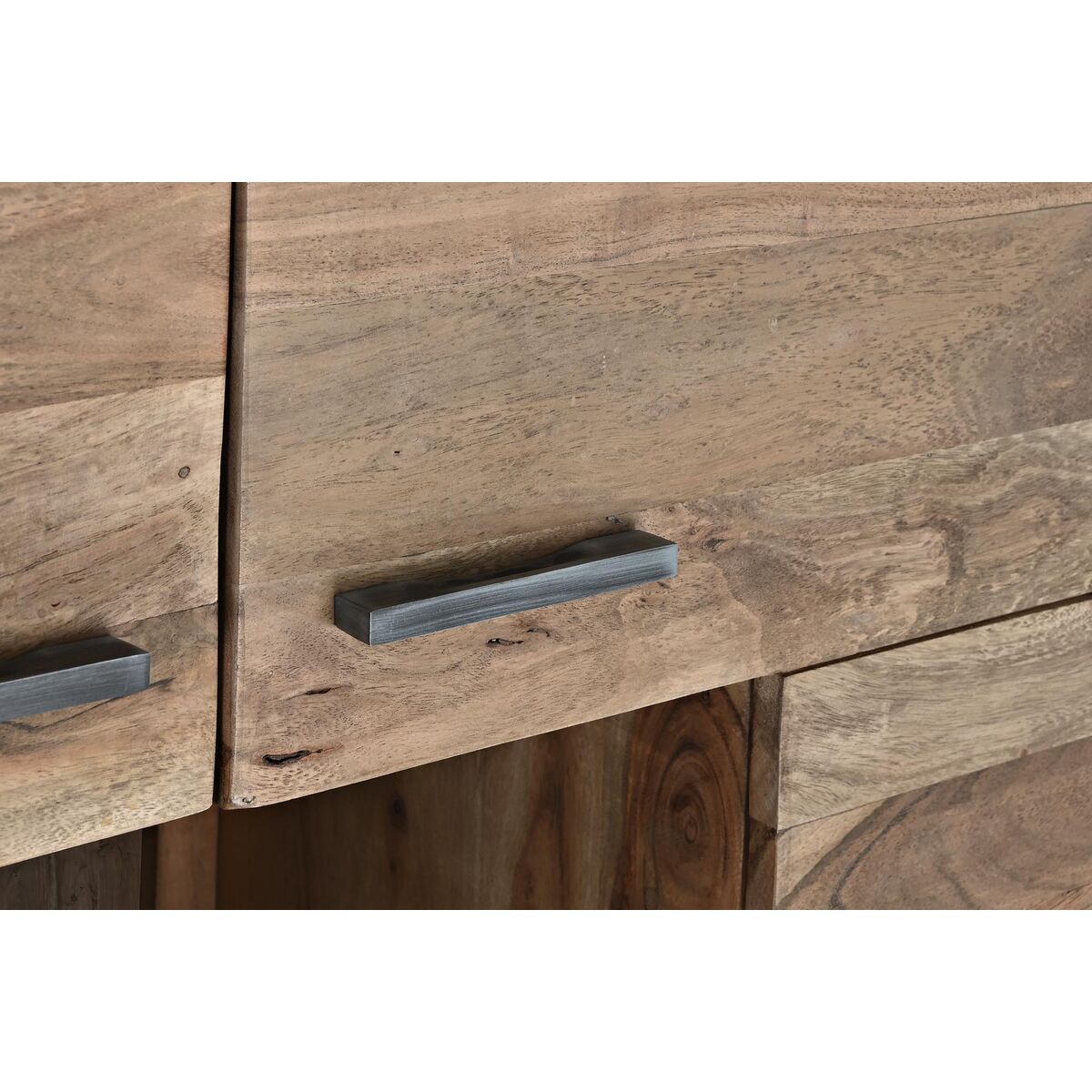 Skåp DKD Home Decor   145 x 40 x 153 cm Glas Brun Akaciaträ - 5