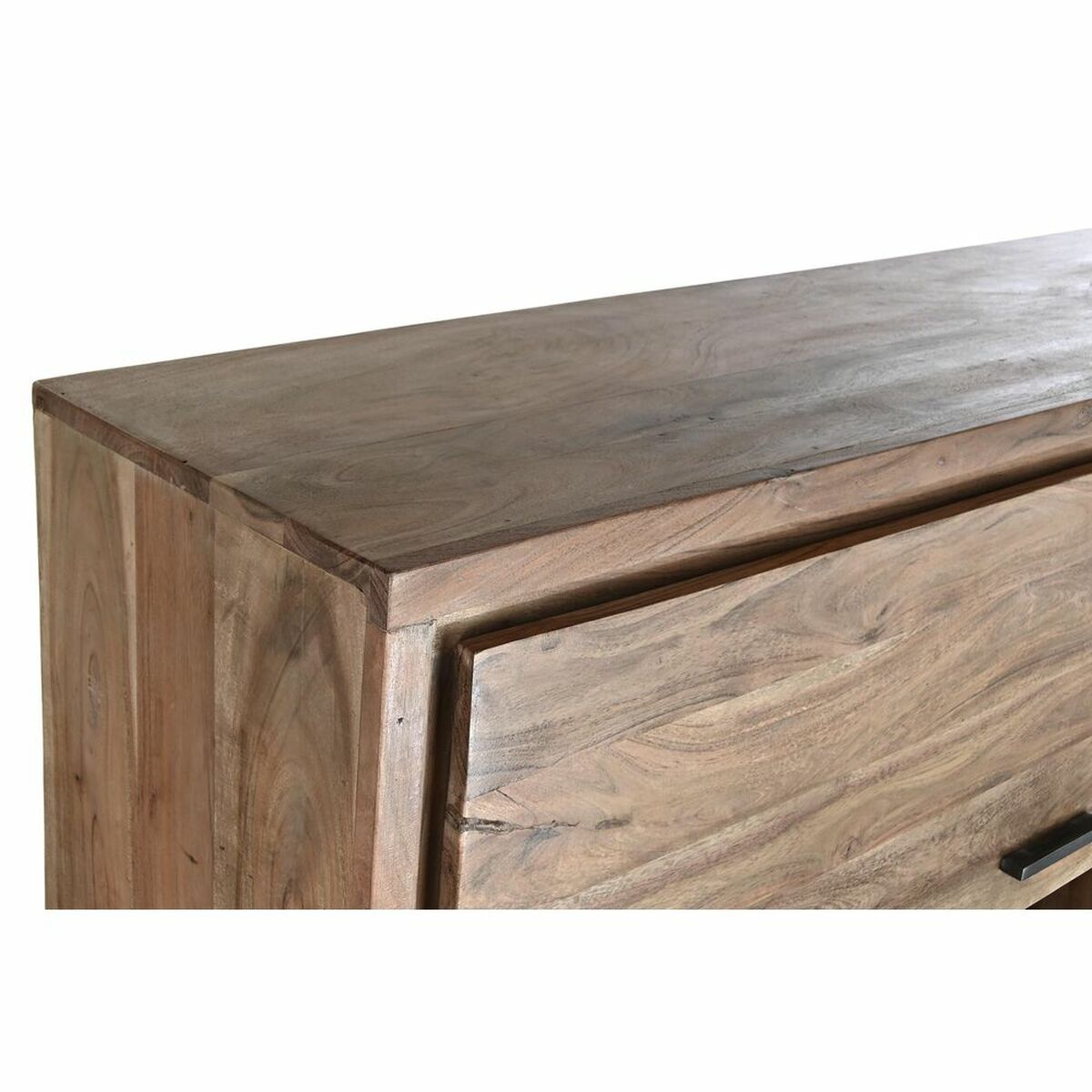 Skåp DKD Home Decor   145 x 40 x 153 cm Glas Brun Akaciaträ - 7