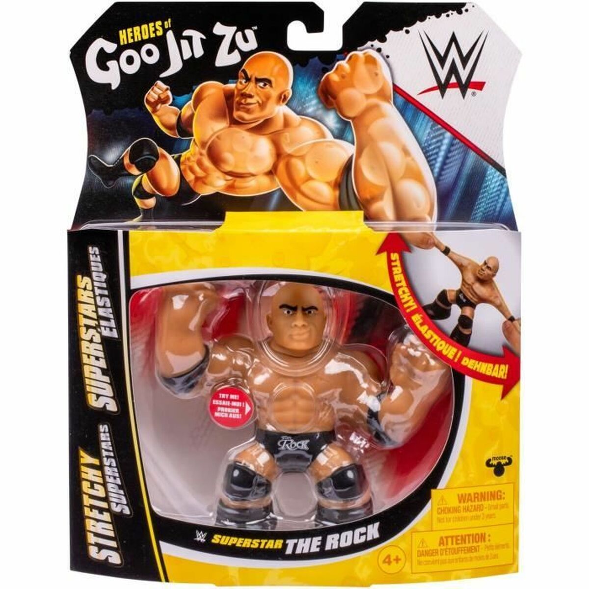 Ledad figur Goo Jit Zu The Rock Män - 5
