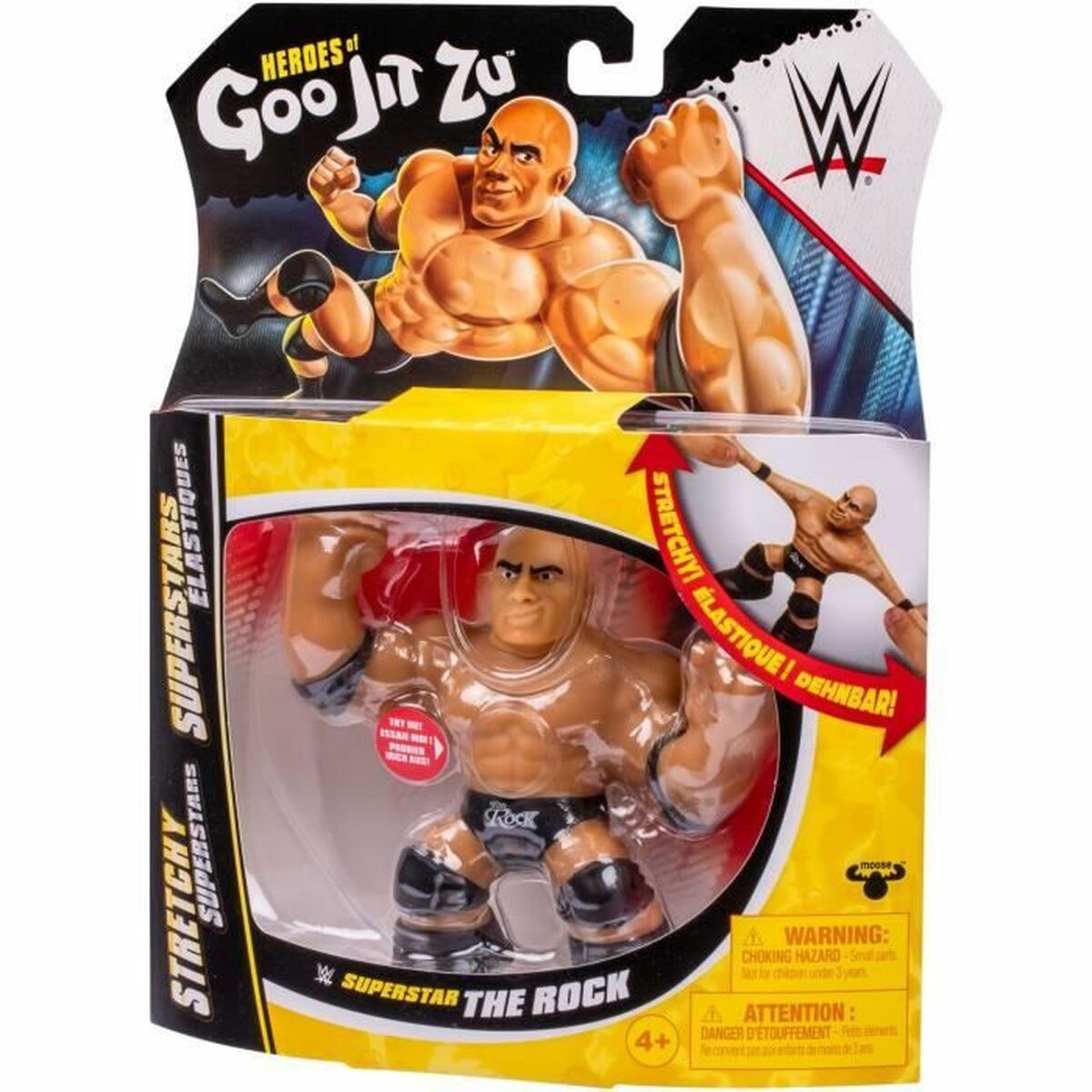 Ledad figur Goo Jit Zu The Rock Män - 4