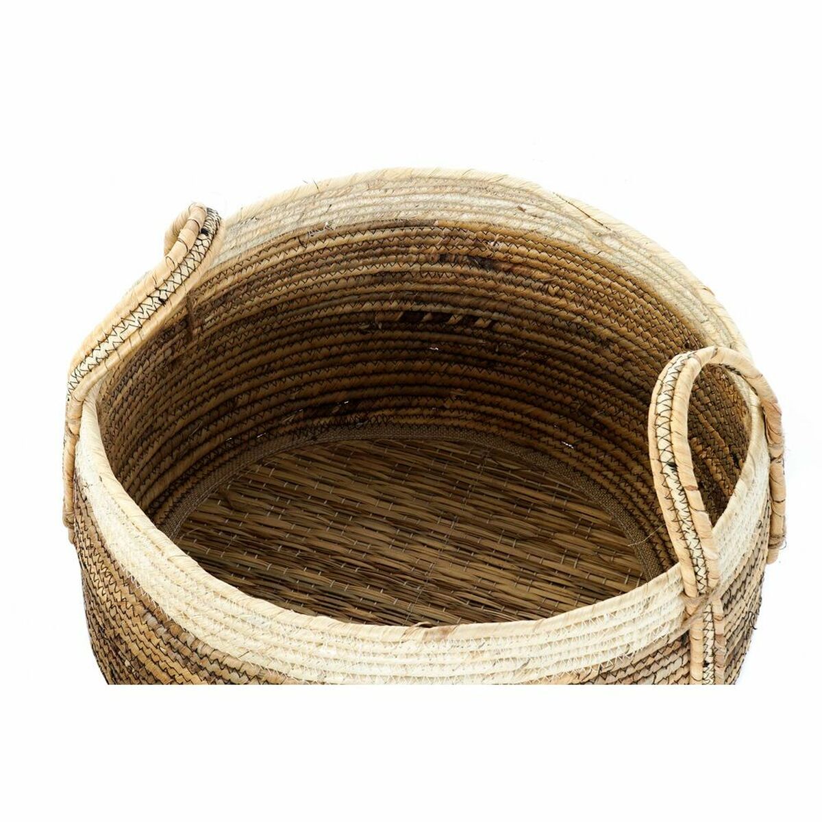 Korg - set DKD Home Decor Tropiskt Naturliga fibrer Rusar (45 x 45 x 33 cm) (3 Delar) - 6