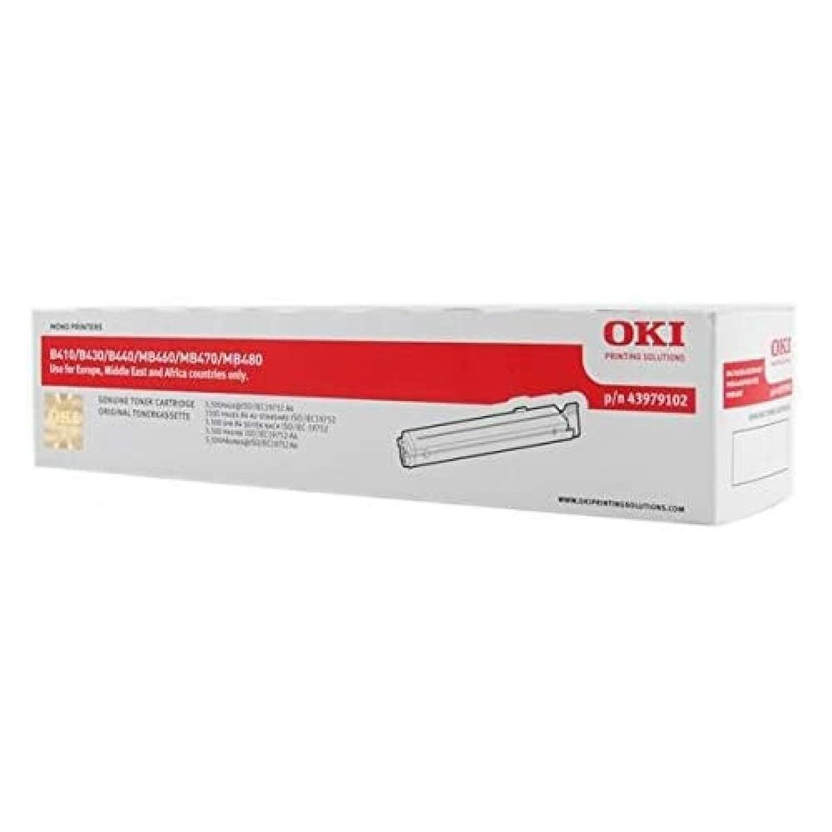 Original Toner OKI 43979102 Svart - 2