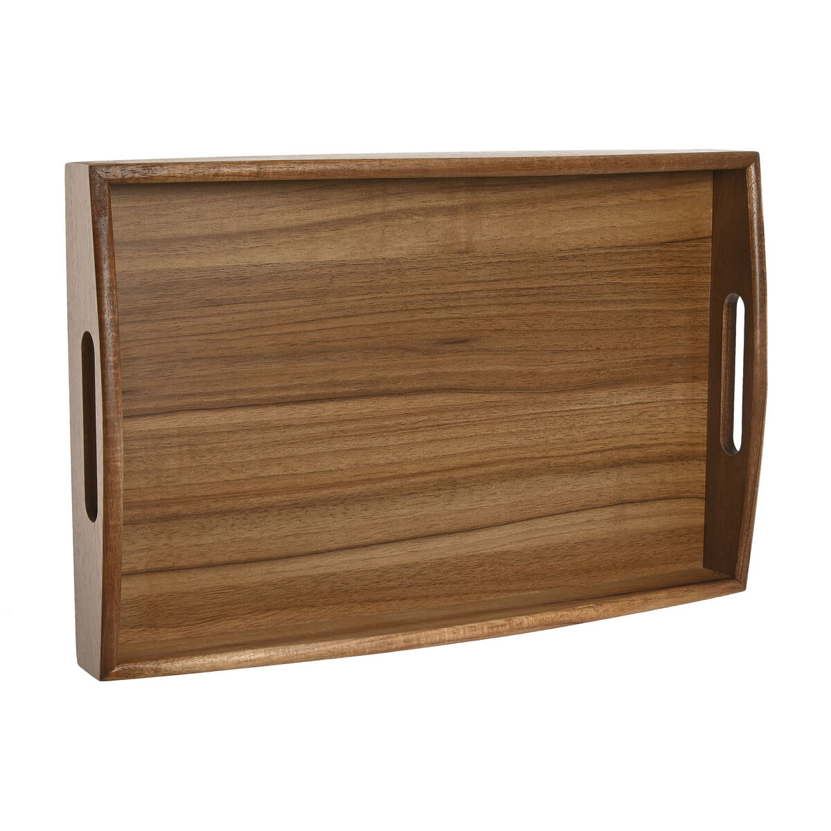 Bricka Home ESPRIT Naturell Akaciaträ 39,5 x 25,5 x 5,5 cm - 3