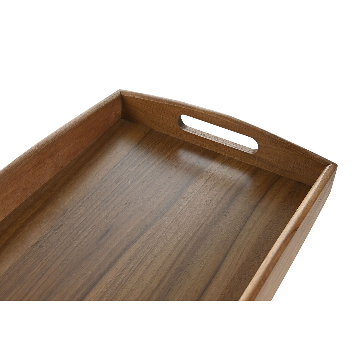 Bricka Home ESPRIT Naturell Akaciaträ 39,5 x 25,5 x 5,5 cm - 2