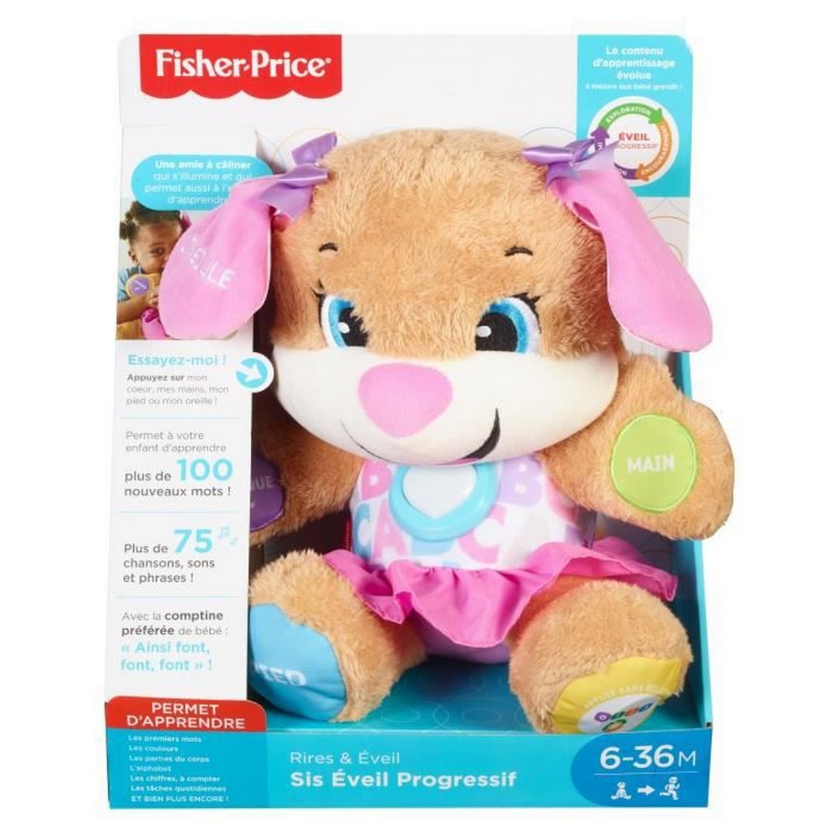 Interaktivt Husdjur Fisher Price Puppy Sister - 2