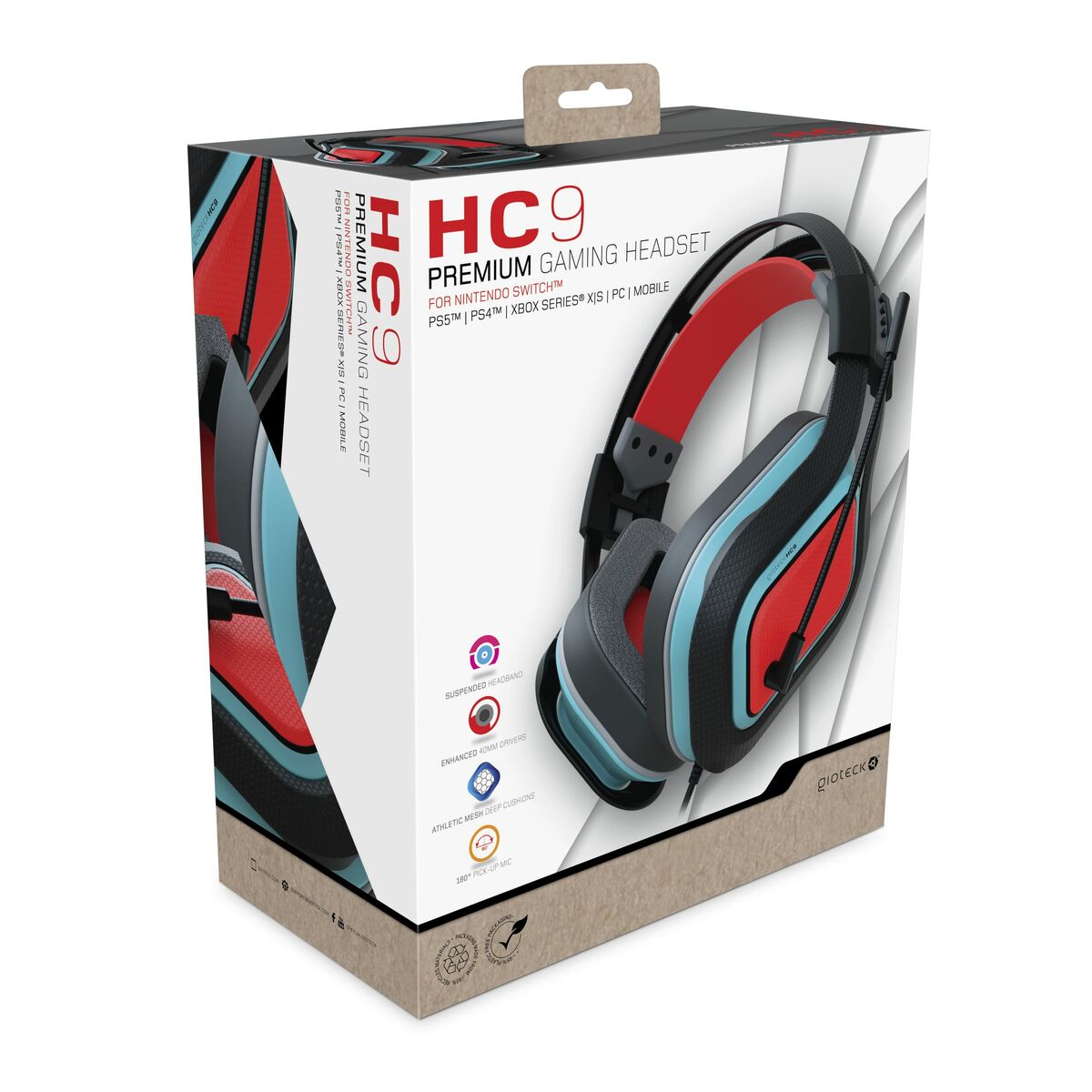 Hörlurar GIOTECK HC9NSW-11-MU - 2