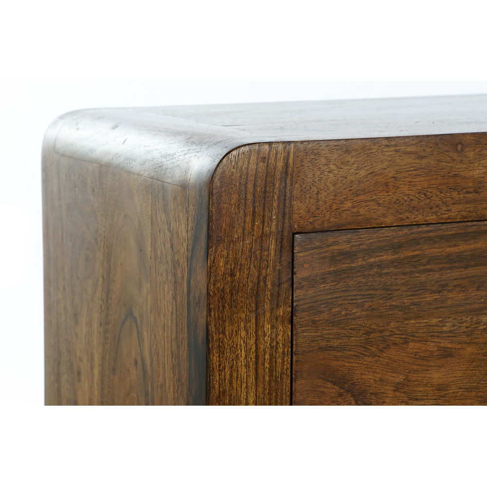 Sidobord DKD Home Decor S3022538 110 x 27,5 x 76 cm Gyllene Brun Akaciaträ - 3