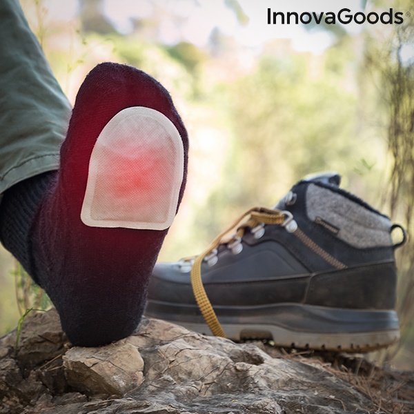 Fotvärmande lappar Heatic Toe InnovaGoods 10 antal - 3