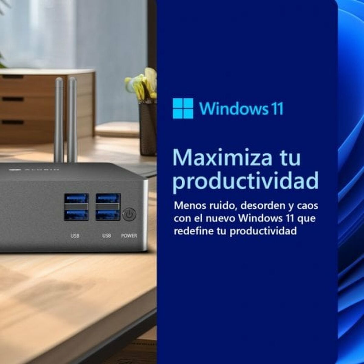 Mini PC Alurin Unit 8 GB RAM 500 GB SSD - 6