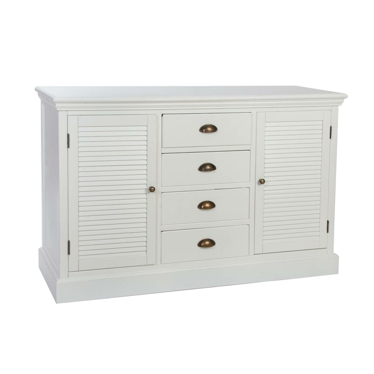 Skänk DKD Home Decor   Trä Vit 126 x 41 x 82 cm