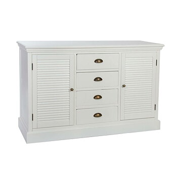 Skänk DKD Home Decor   Trä Vit 126 x 41 x 82 cm