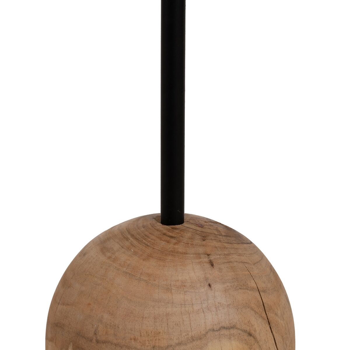 Sidobord Svart Naturell 35 x 35 x 60 cm - 7
