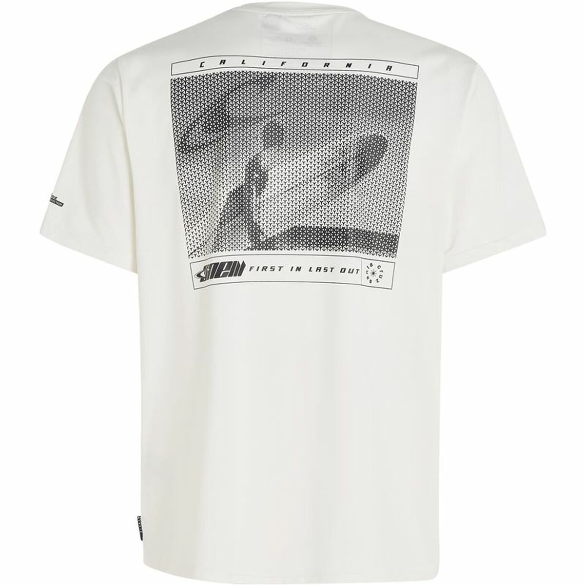 T-shirt med kortärm Herr O'Neill Trvlr Series Photoprint - 2