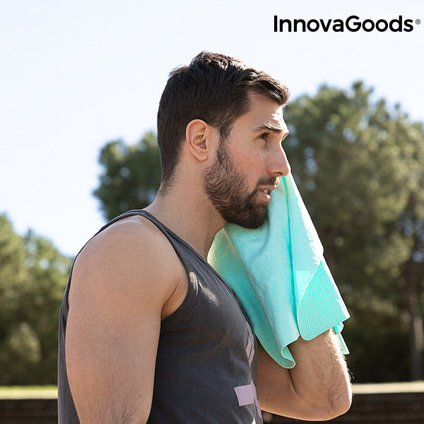 Sporthandduk med snabb kyleffekt InnovaGoods - 2