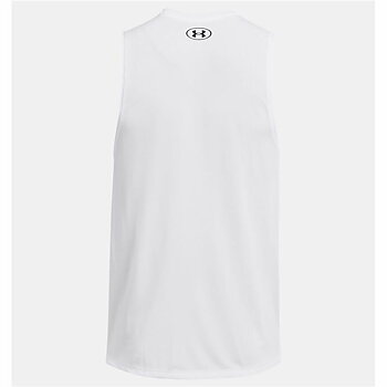 Ärmlös sporttröja Herr Under Armour Tech Tank Vit