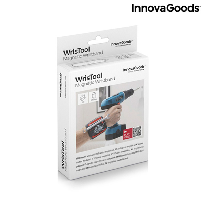 Magnetiskt armband för hemmaprojektet WrisTool InnovaGoods - 10