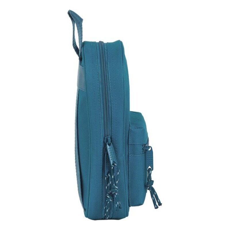 Pennfodral Ryggsäck BlackFit8 M747 Blå 12 x 23 x 5 cm (33 Delar) - 8