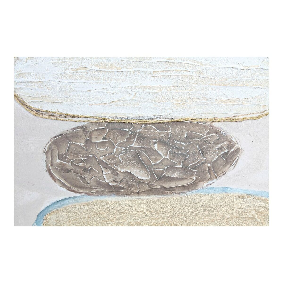 Kanvas DKD Home Decor Stones Furu Kanvas 60 x 3,8 x 120 cm - 9