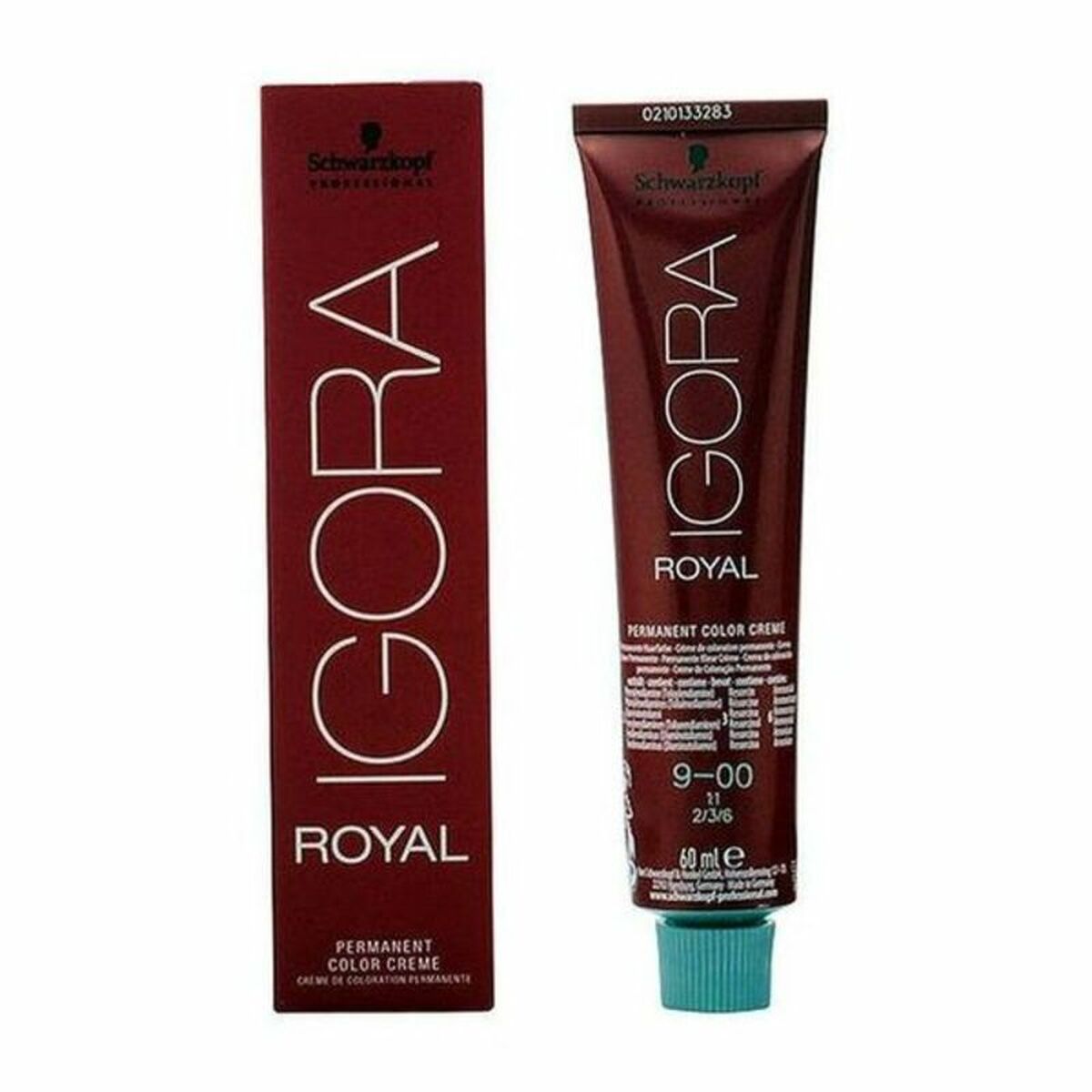 Permanent färg Schwarzkopf Igora Royal Nº 9-00 60 ml