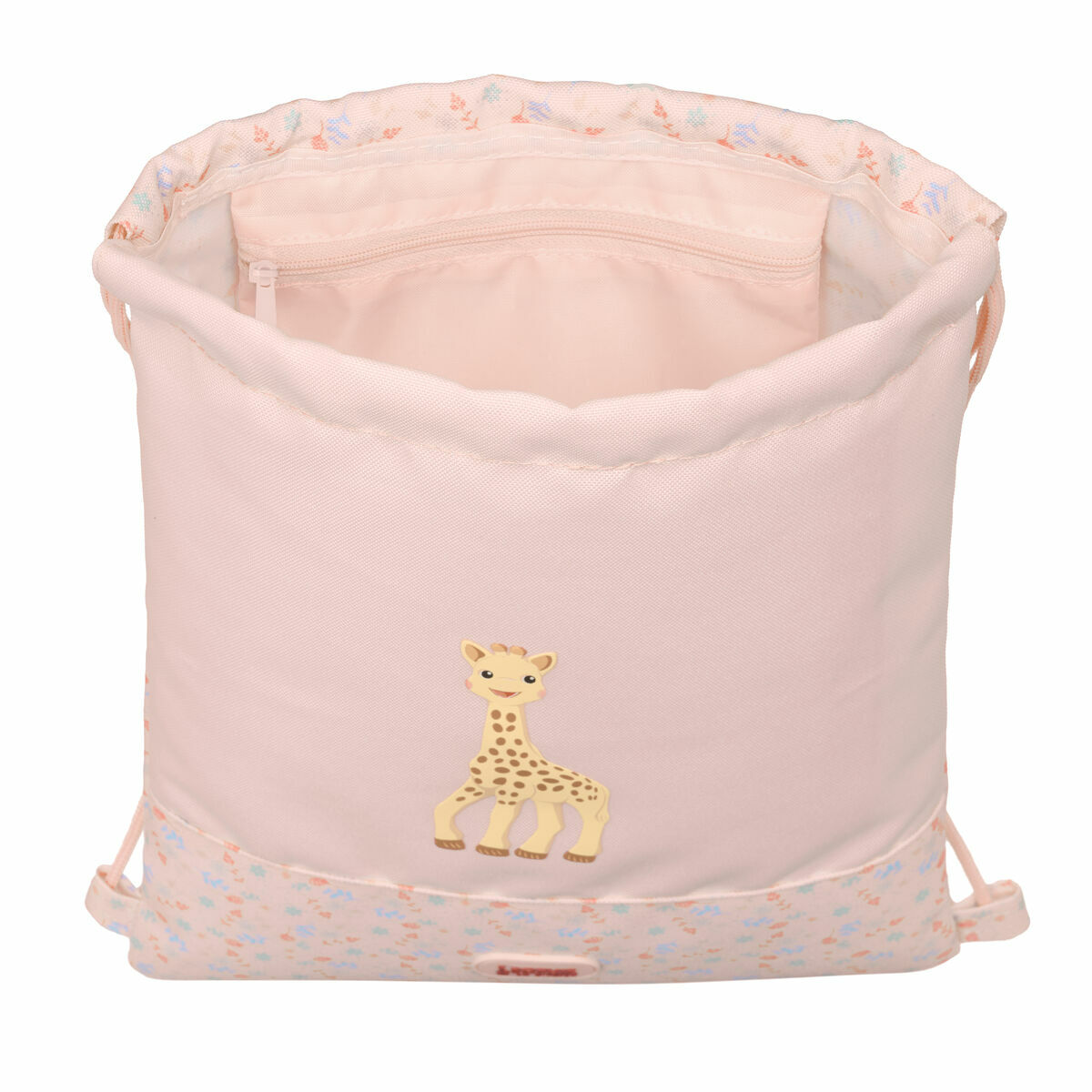 Skopåse med remmar Sophie la Girafe 26 x 34 x 1 cm
