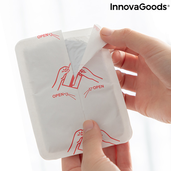 självhäftande och värmande kroppsplåster Hotpads InnovaGoods (4 St) - 4