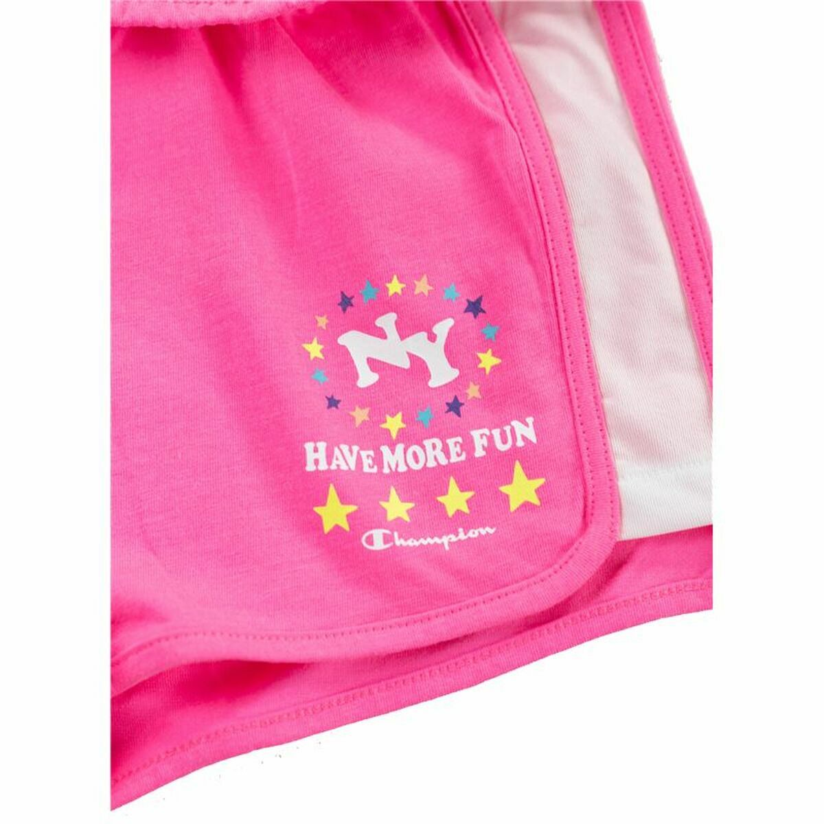 Sportshorts för barn Champion Rosa Fuchsia - 4