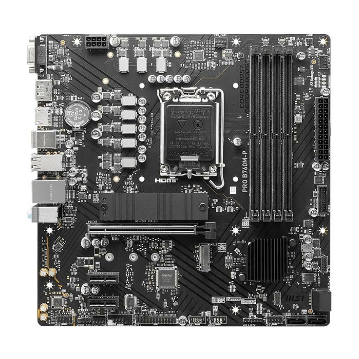 Moderkort MSI PRO B760M-P DDR4 LGA1700 LGA 1700 Intel Intel B760 - 2
