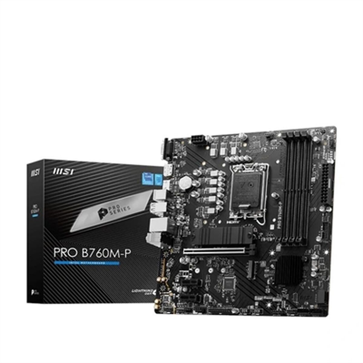 Moderkort MSI PRO B760M-P DDR4 LGA1700 LGA 1700 Intel Intel B760