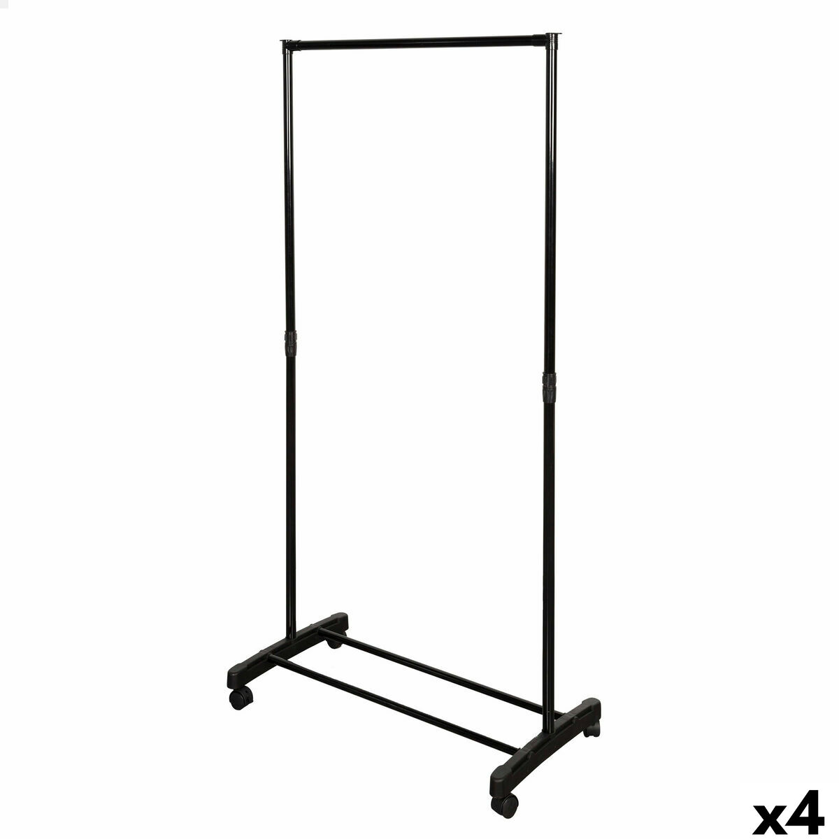 Kapphängare Max Home Stål Plast 75 x 157 x 42 cm (4 antal)