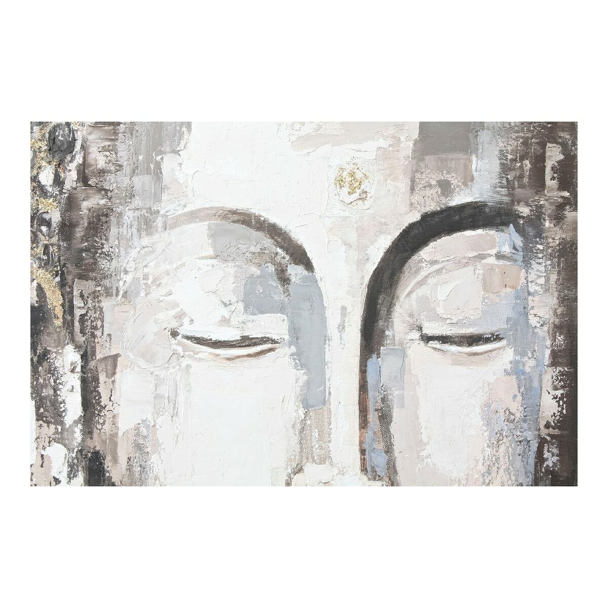 Kanvas DKD Home Decor Furu Kanvas 100 x 3,8 x 100 cm - 9