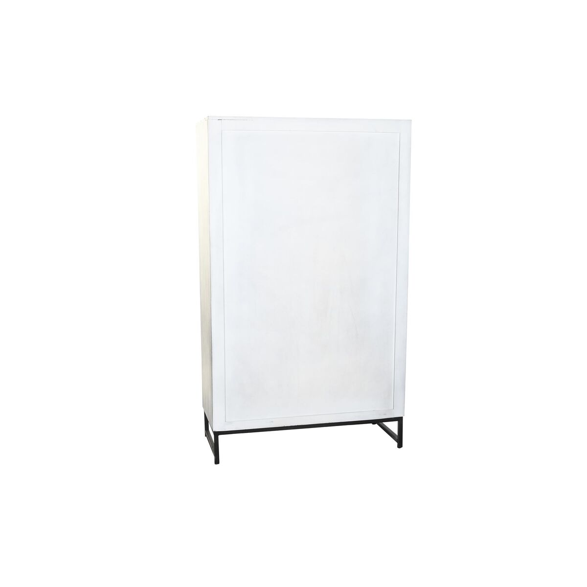 Skåp DKD Home Decor Grå Vit Mangoträ (90 x 38 x 150 cm) - 2