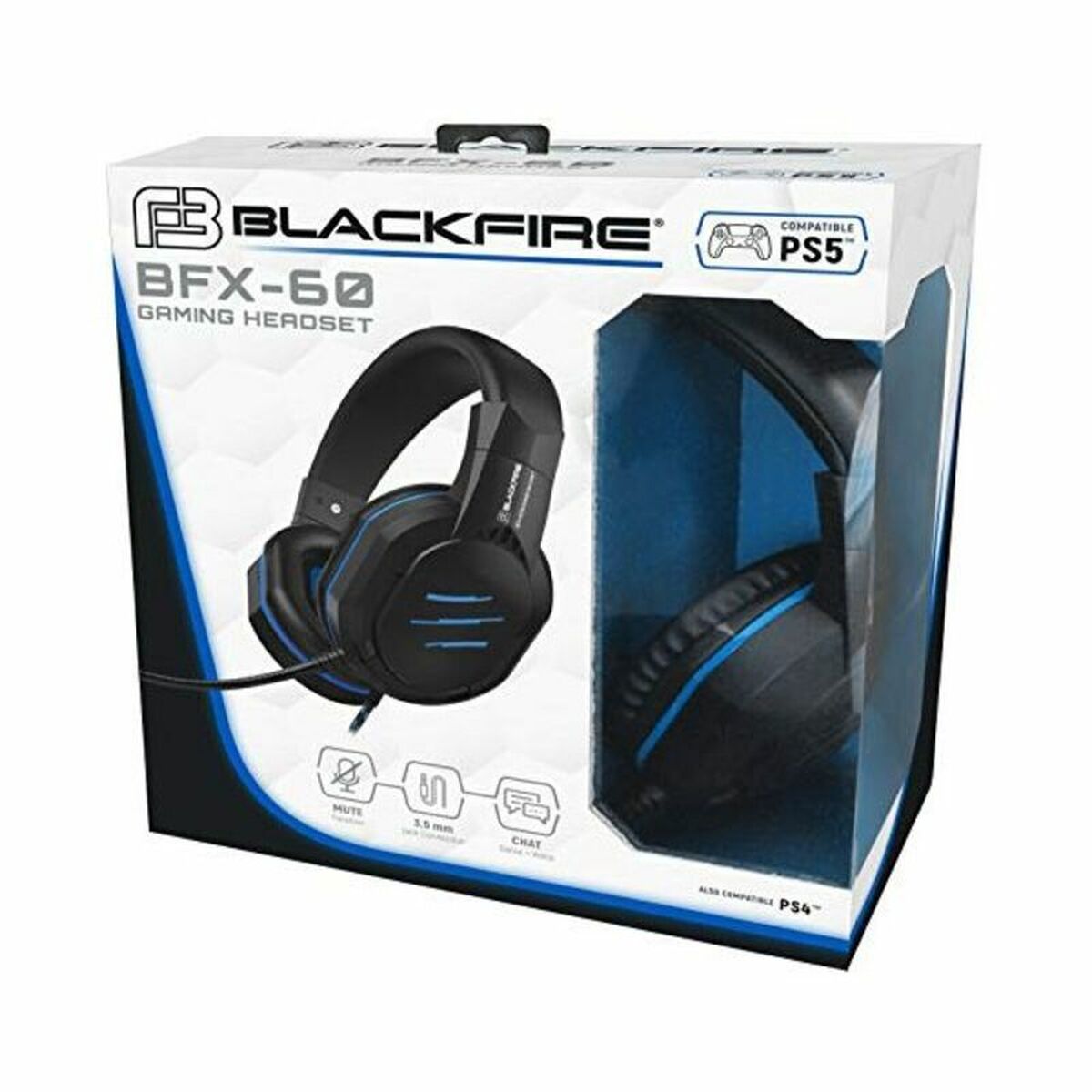 Spelhörlurar med mikrofon Blackfire BFX-60 PS5 - 2