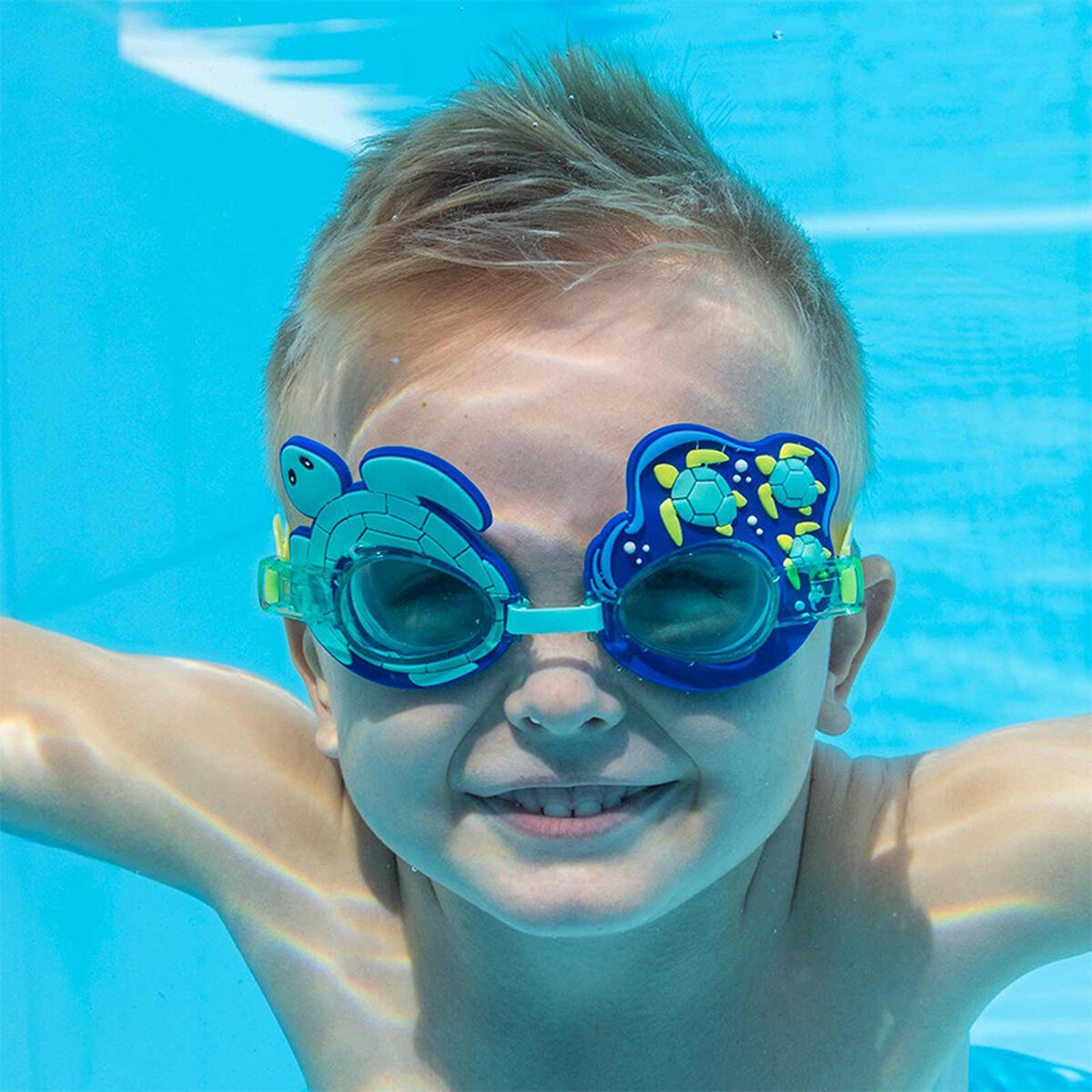 Bestway Barn Simning Glasögon Silikonband Uppsättning 3 St +3 År Strand och Pool 21074 - 7