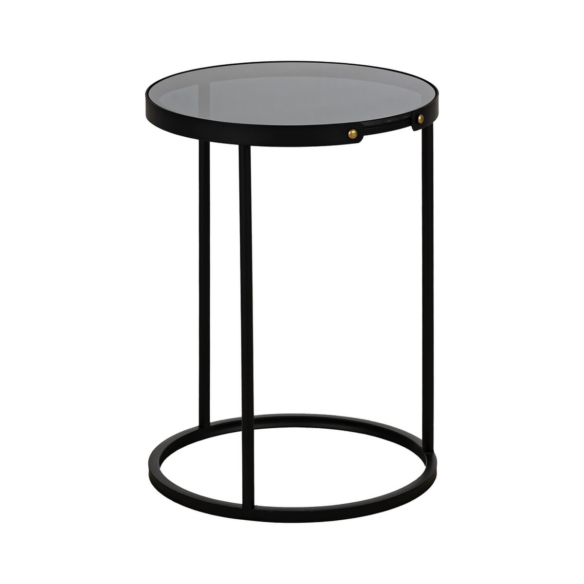 2-bordsset Svart 46 x 46 x 60 cm (2 antal) - 4