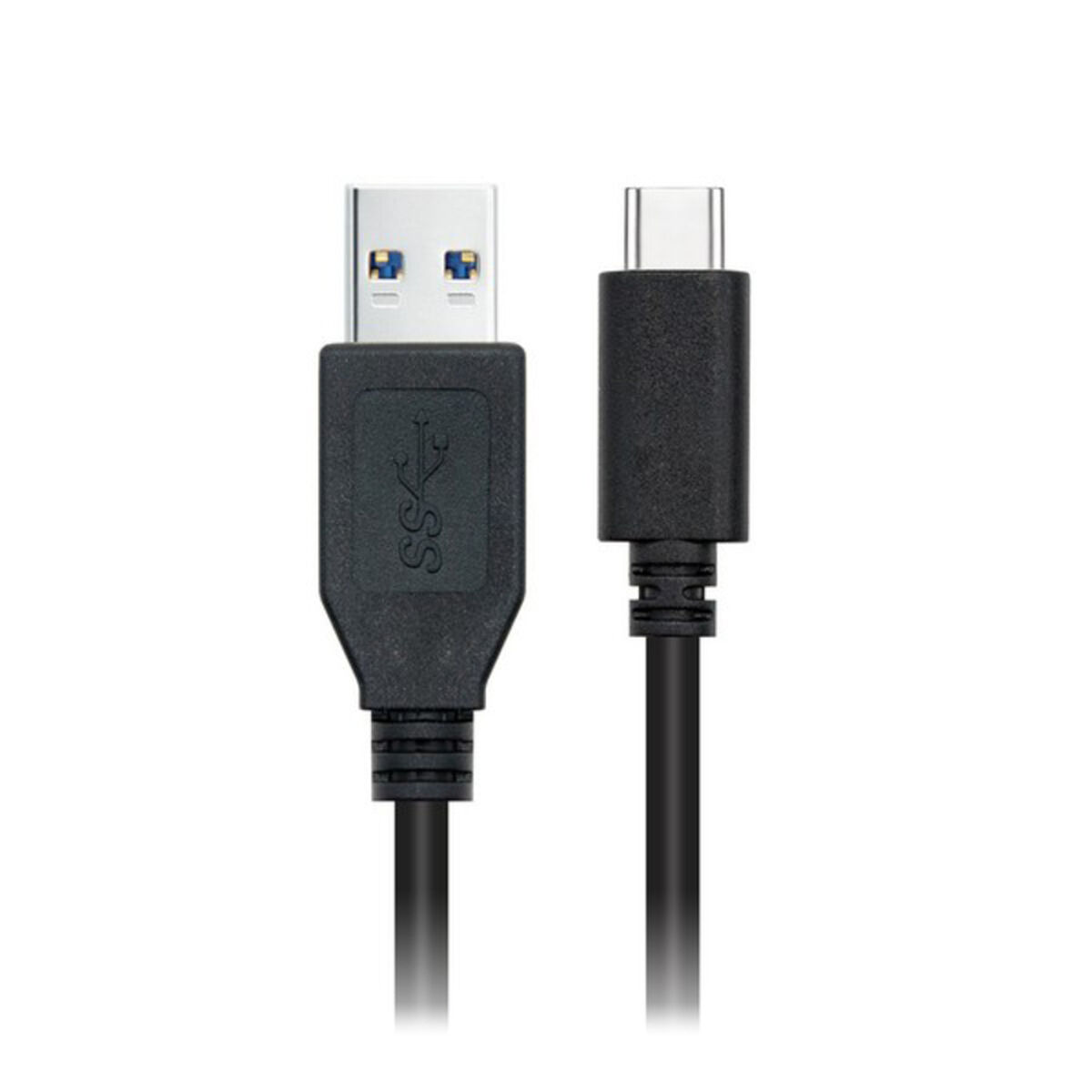 USB till Mini USB Kabel NANOCABLE 10.01.4001-L150 (1,5M) Svart - 2