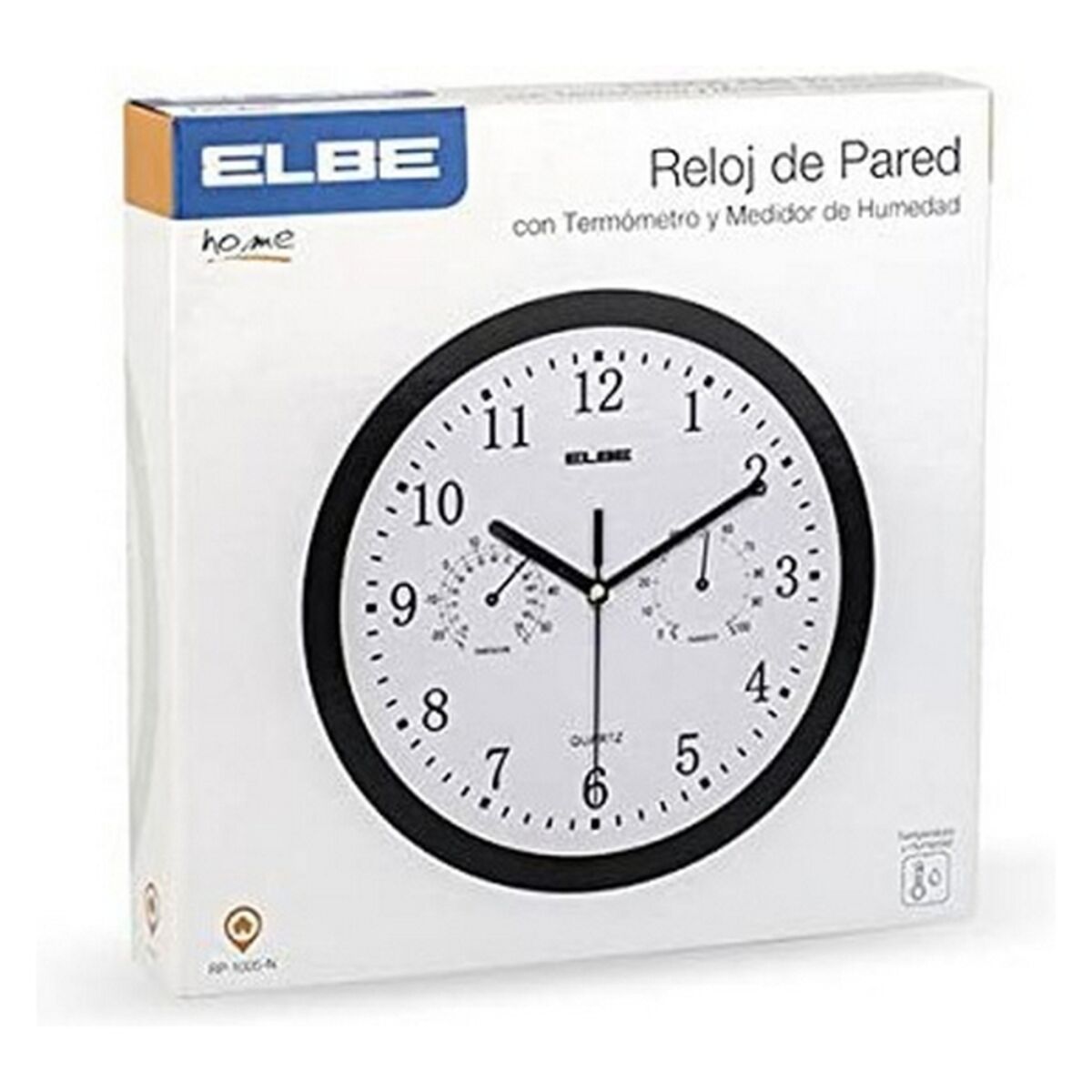 Väggklocka ELBE RP1005N Vit/Svart - 2