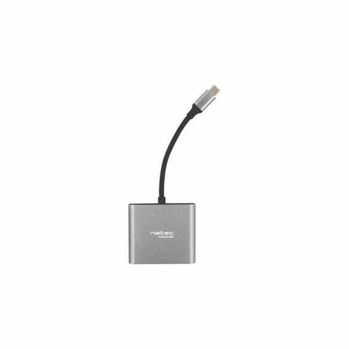 USB-HUB Natec Fowler Mini Svart (1 antal) - 2