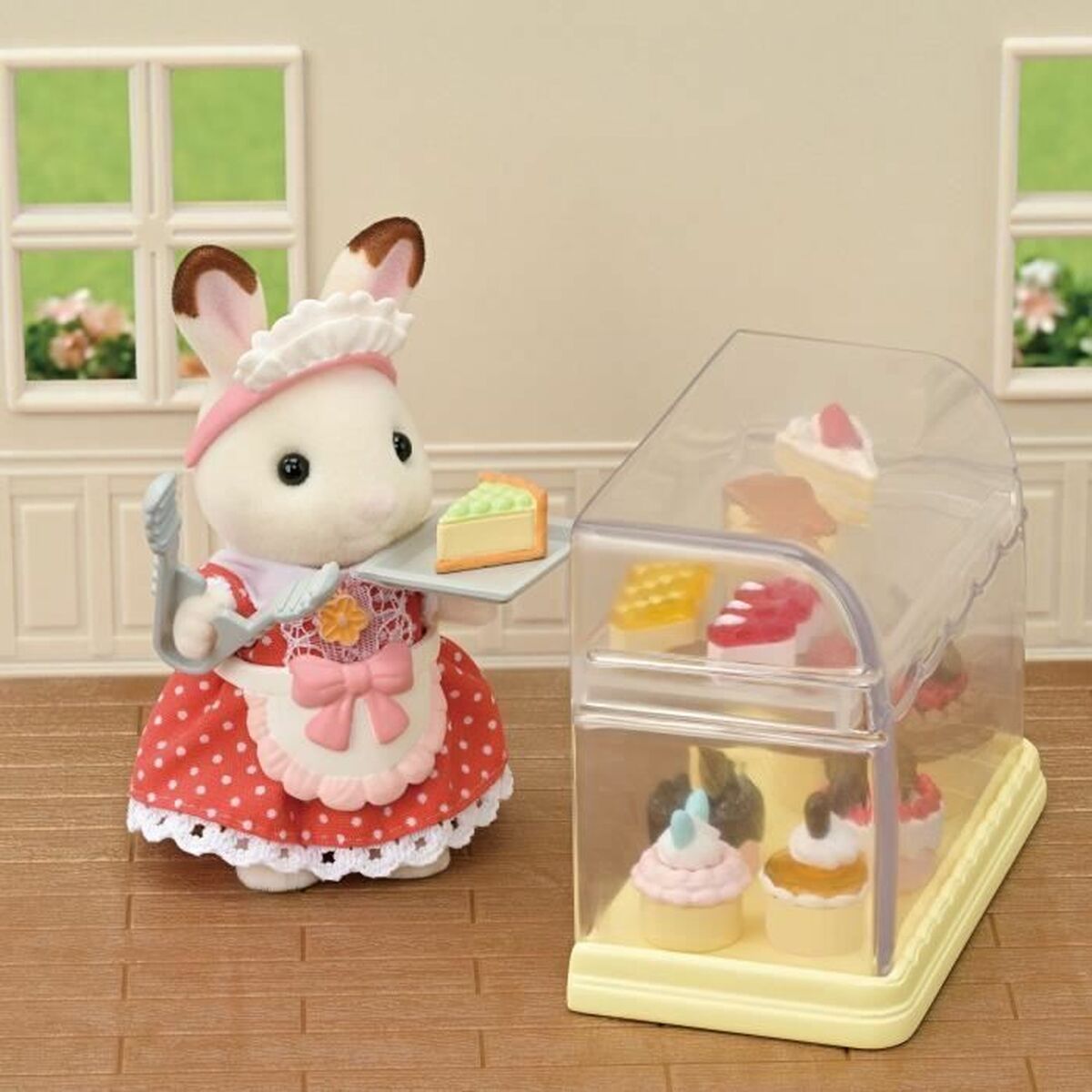 Ledad figur Sylvanian Families La caja de pasteles Pastry Chef - 6