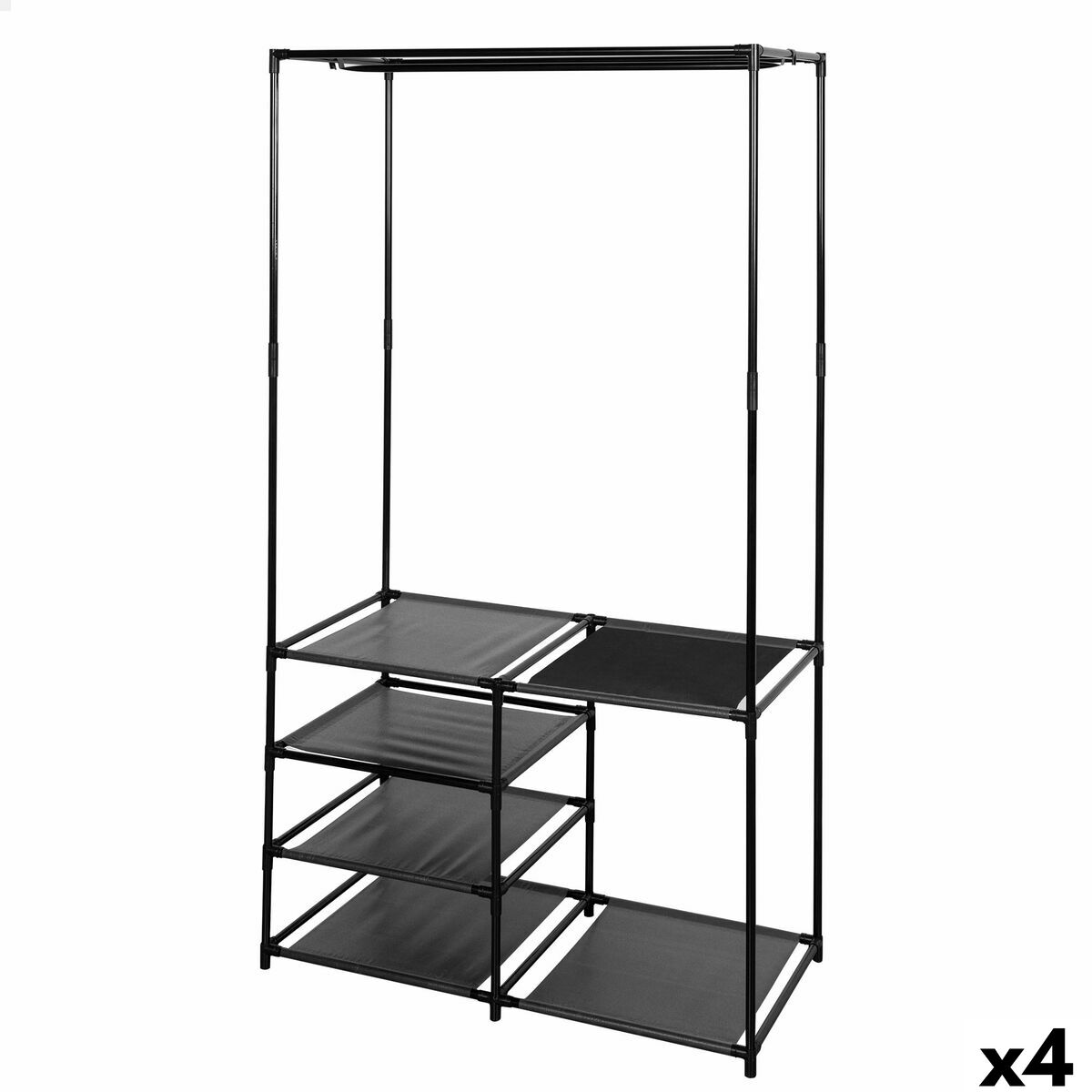 Kapphängare Max Home Stål 87 x 158 x 45 cm (4 antal)