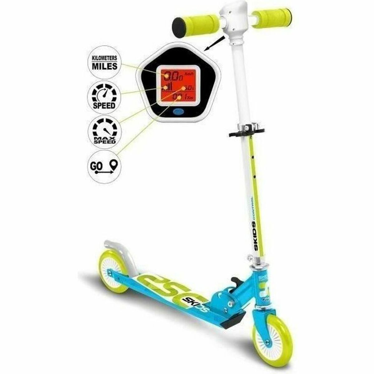 Sparkcykel Blå - 5