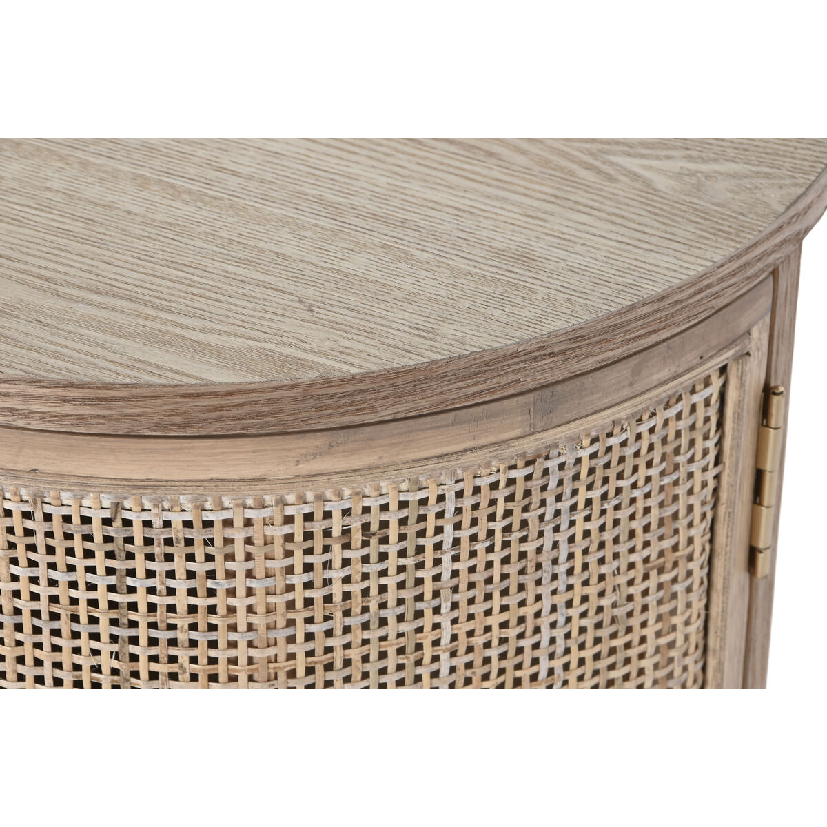 TV-möbler Home ESPRIT Naturell Gummiträ 120 x 43,5 x 60 cm - 3