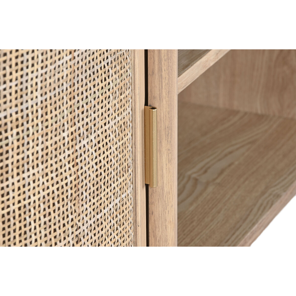 TV-möbler Home ESPRIT Naturell Gummiträ 120 x 43,5 x 60 cm - 5